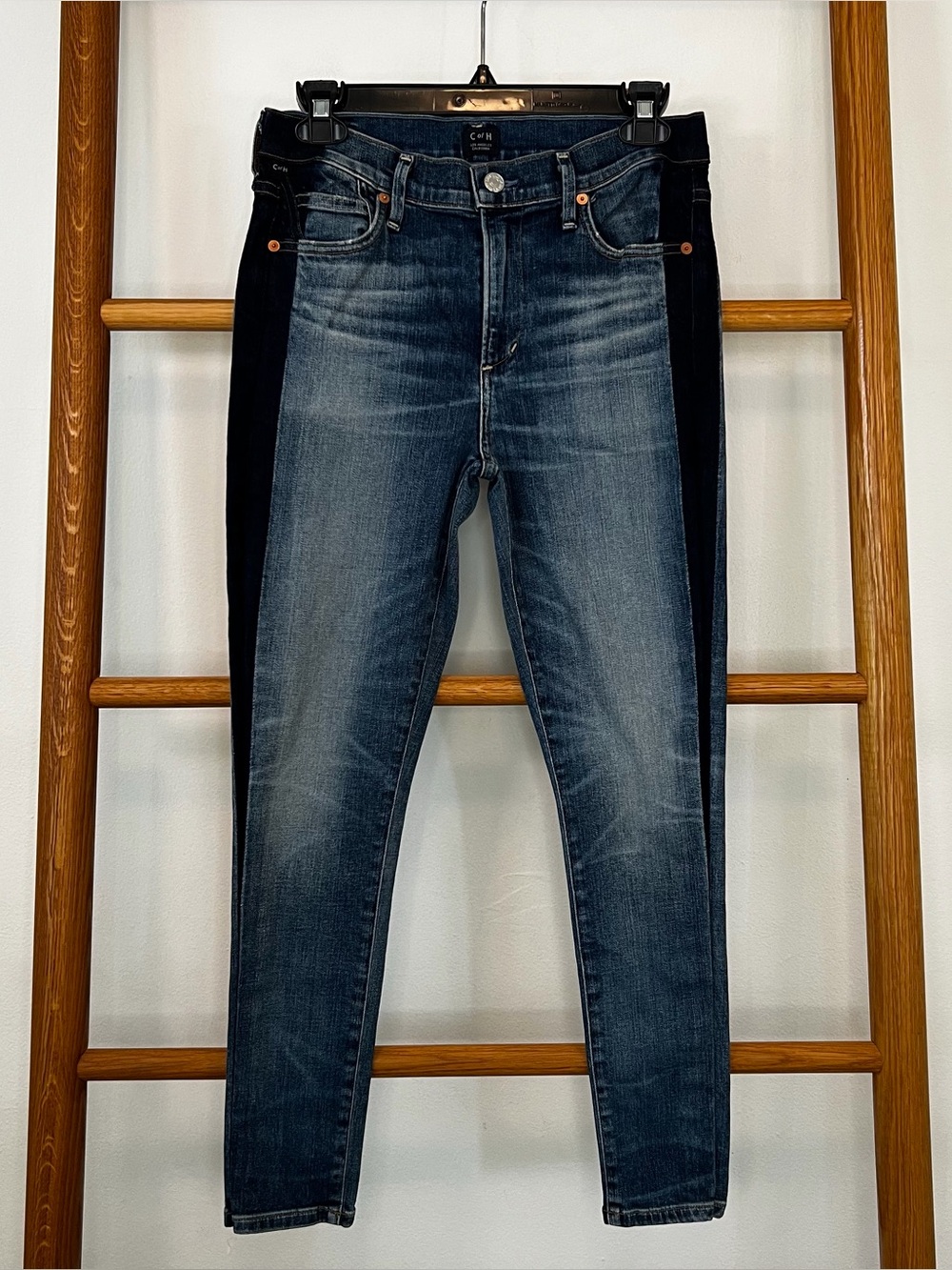 C of H rocket crop high rise jeans